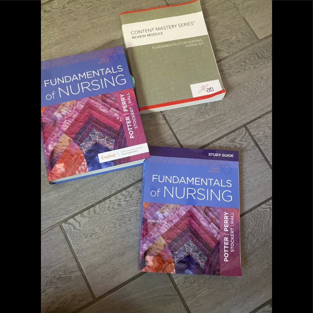 Elsevier/Evolve Potter Perry Book Fundamentals of Nursing 10th Edition